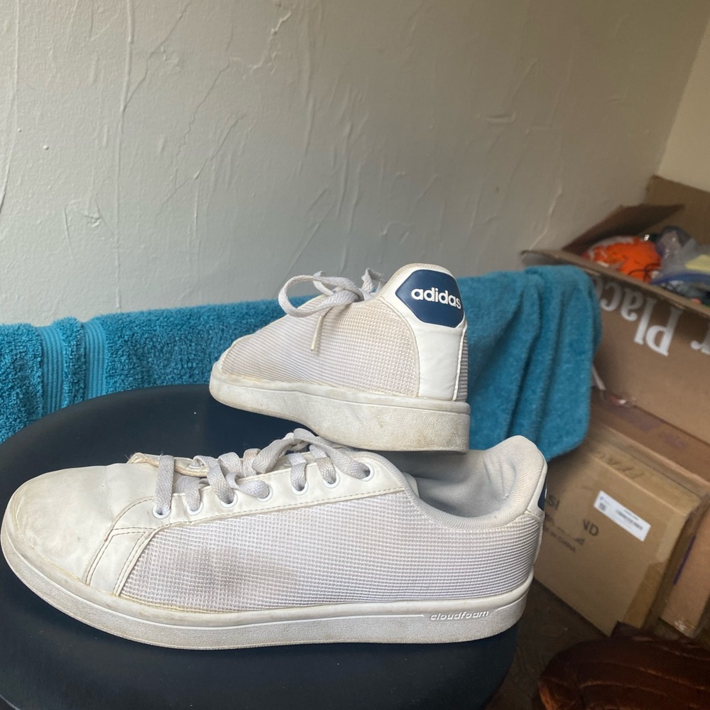 White adidas shoes